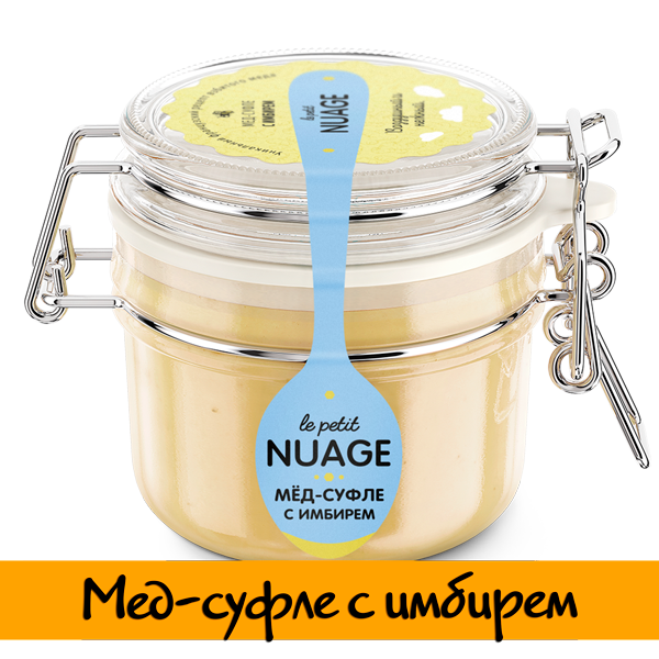 Мед-суфле с имбирем
