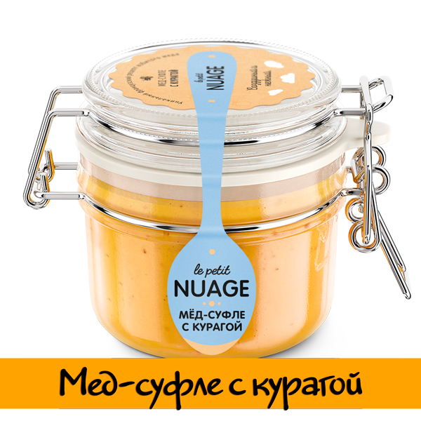 Мед-суфле с Курагой